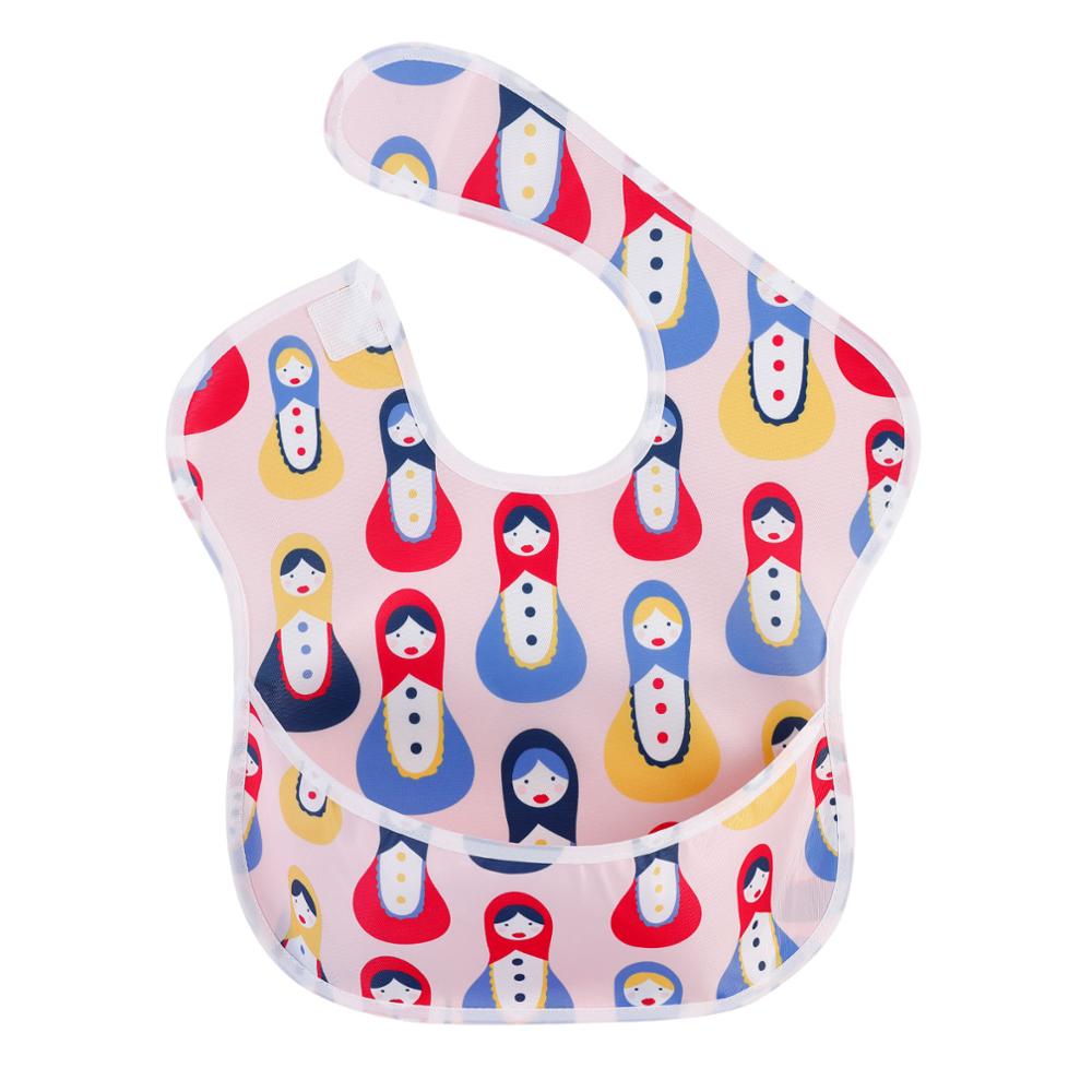 Waterproof Baby Bib with Food Catcher